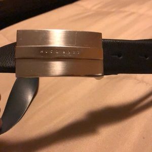 Hugo boss leather belt